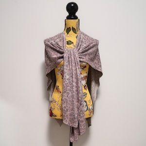 Wilfred Soft Leopard Print Scarf/Wrap XXS